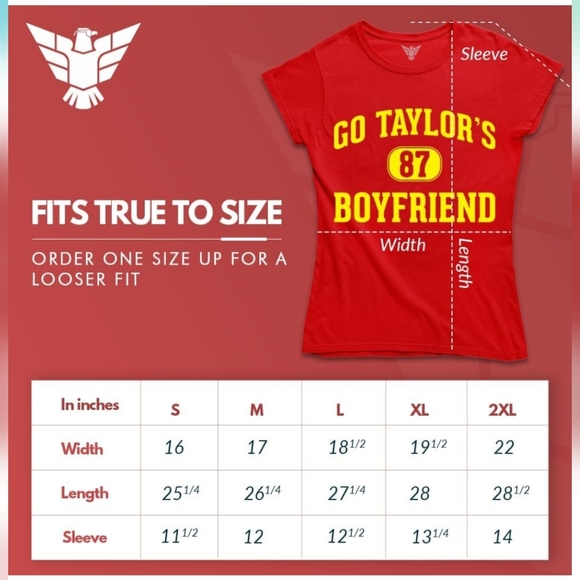 Go Taylor's Boyfriend #87 T-Shirt - Picture 9 of 9